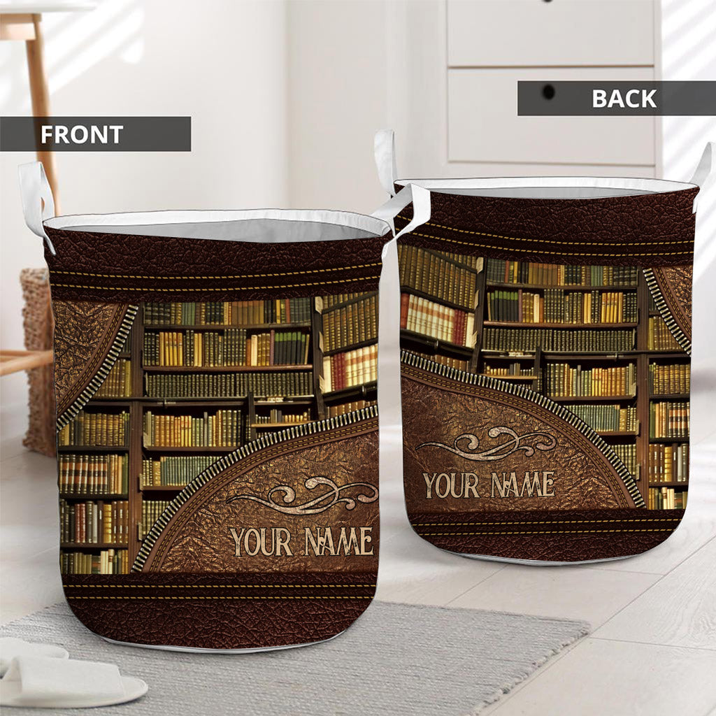 Bibliothek – Personalisierter Aufbewahrungskorb für Bibliothekare