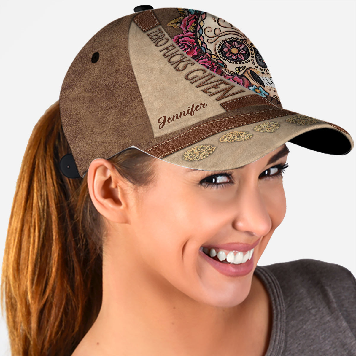 Zero F Given - Personalisierte Skull Classic Cap