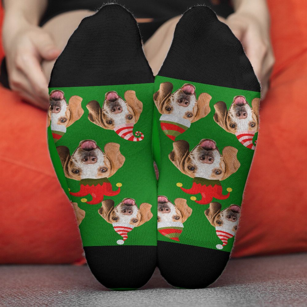 Socken mit Haustierfoto – Geschenk für Hundeliebhaber – Personalisierte Socken