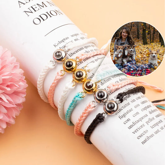 Dog Lover - Personalized Dog Projection Bracelet