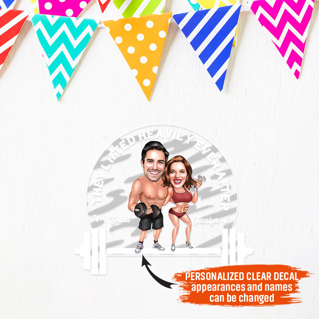 Sie hoben schwere Gewichte bis ans Ende ihrer Tage – Personalisierter Fitness-Aufkleber (Vollversion)