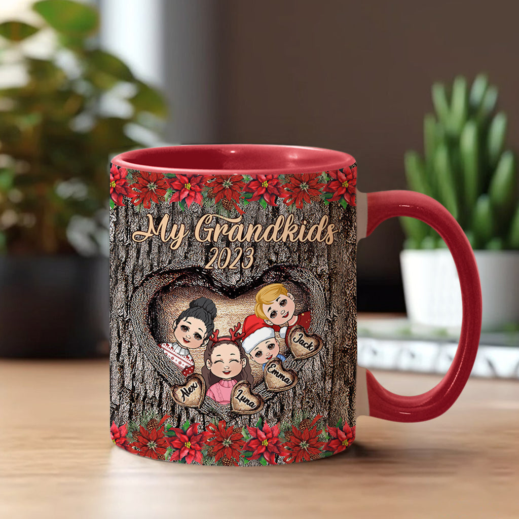 Meine Enkelkinder – Personalisierte Tasse mit Oma-Akzent