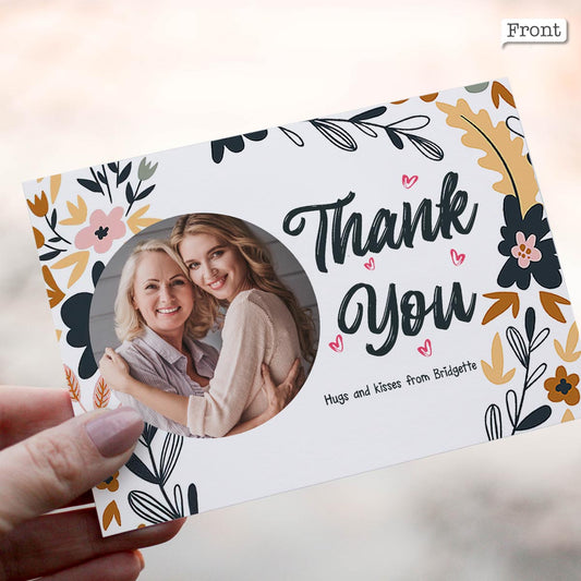 I Love You / Thank you - Personalized QR Greeting Card