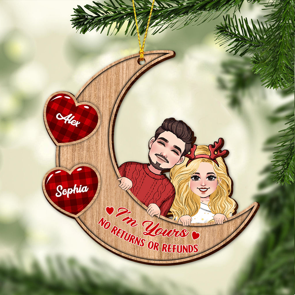 I'm Yours - Personalized Couple Ornament