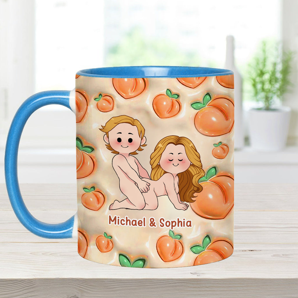 Glückwunsch, dass du mein Lieblingspopo bist – Geschenk für Ehemann, Ehefrau, Freund, Freundin – personalisierte Tasse