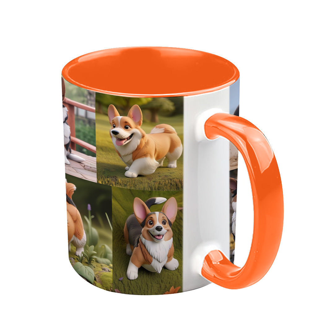 Cartoonisierte Haustierfoto-Collage – Geschenk für Hunde- und Katzenliebhaber – Personalisierte Tasse