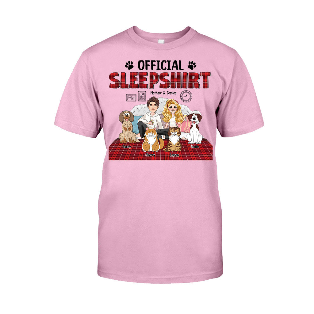 Offizielles Schlafshirt – Personalisiertes Hunde-T-Shirt und Hoodie