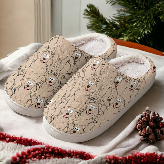 Funny Dog Cat Faces For Pet Lovers - Personalized Cat Slippers