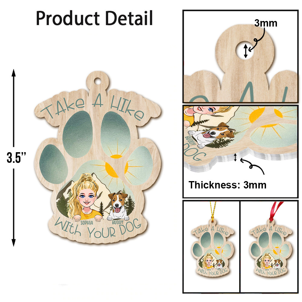Take A Hike - Personalized Hiking Ornament