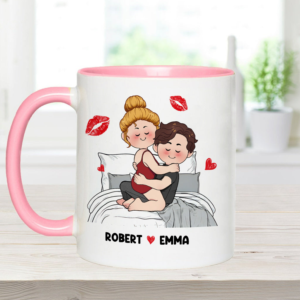 Ich liebe dich – Personalisierte Tasse für Paare
