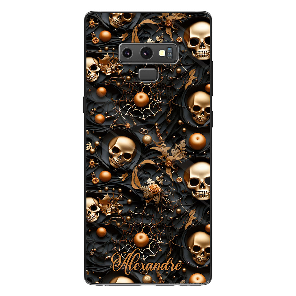 Gold Skull - Personalized Skull Phone Case