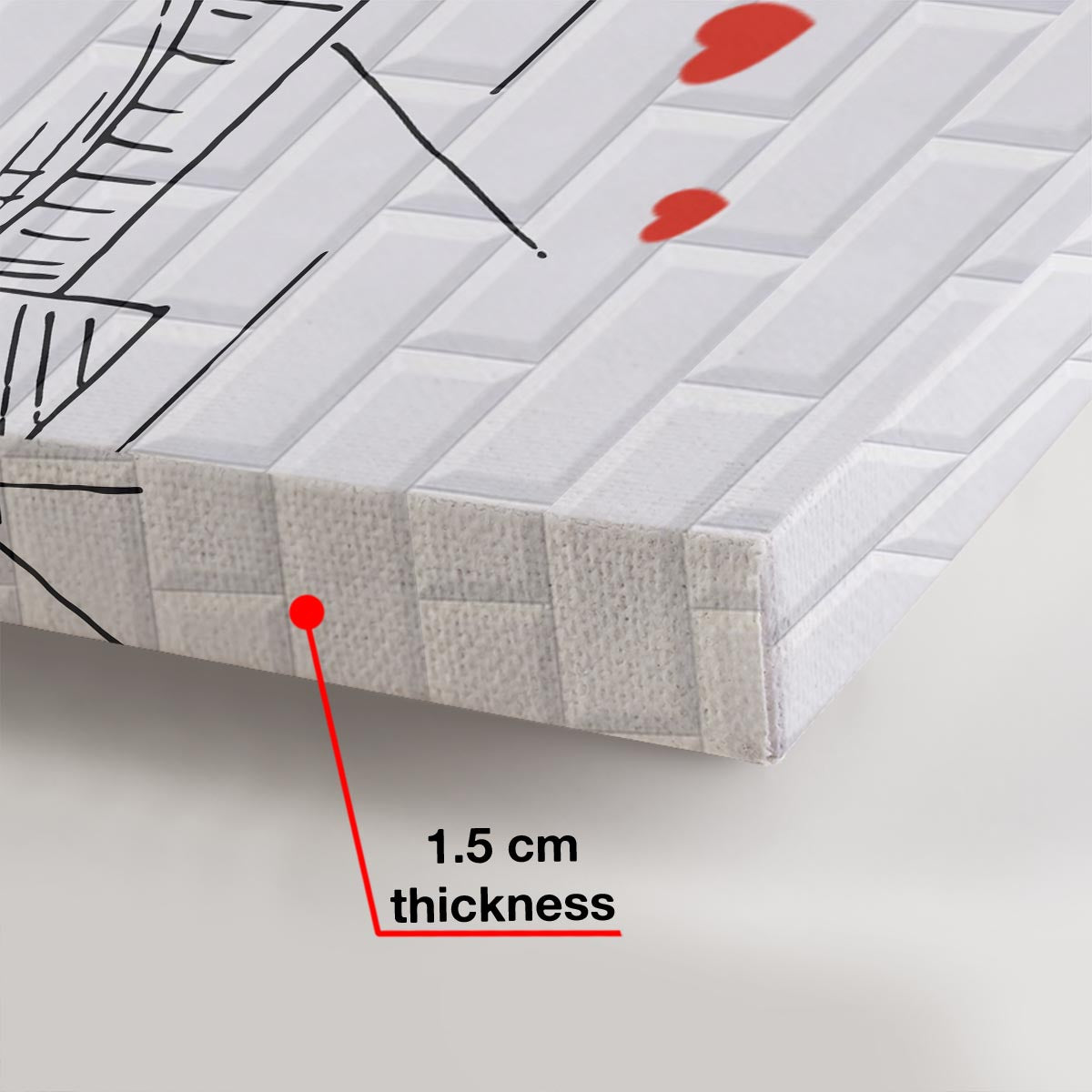 Gemeinsam duschen und dabei Wasser sparen – Personalisierte Leinwand und Poster für Paare