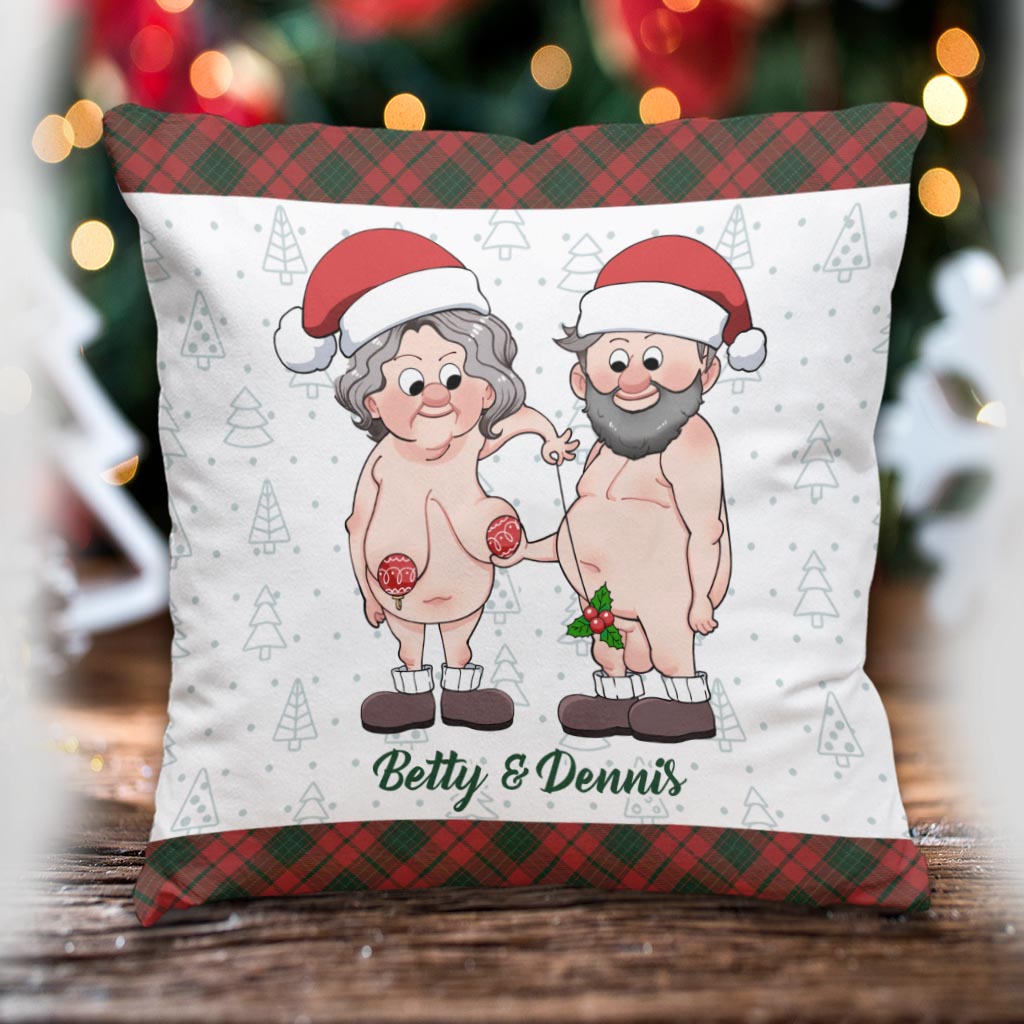 Ich werde mit dir alt – Geschenk für Freund/Freundin – Personalisiertes Dekokissen