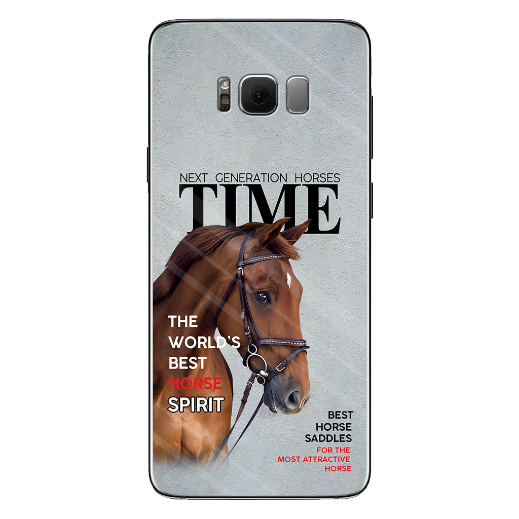 Magazine Covers - Personalized Horse Phone Case
