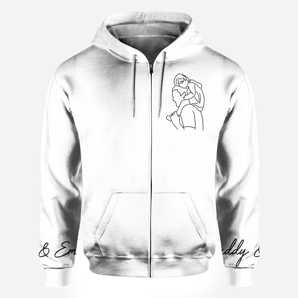 Bester Papa aller Zeiten – Geschenk für Papa – Personalisiertes T-Shirt