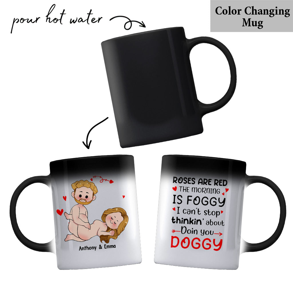 Ich will nur, dass du glücklich bist – Geschenkidee für Paare (Ehemann, Ehefrau, Freund, Freundin) – Personalisierte Tasse