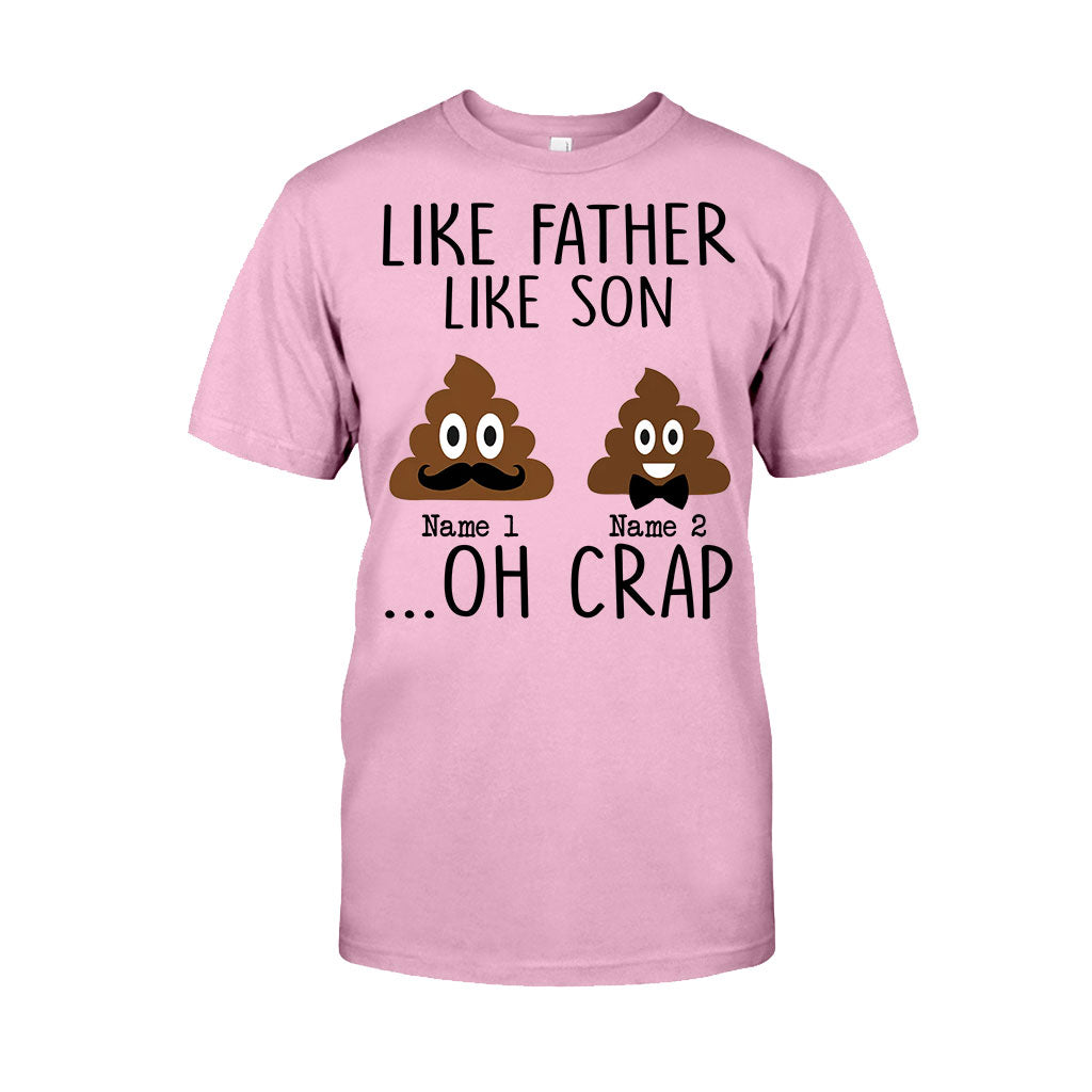 Wie die Mutter, so die Tochter – Geschenk für Mama, Tochter, Papa, Sohn – Personalisiertes T-Shirt und Hoodie