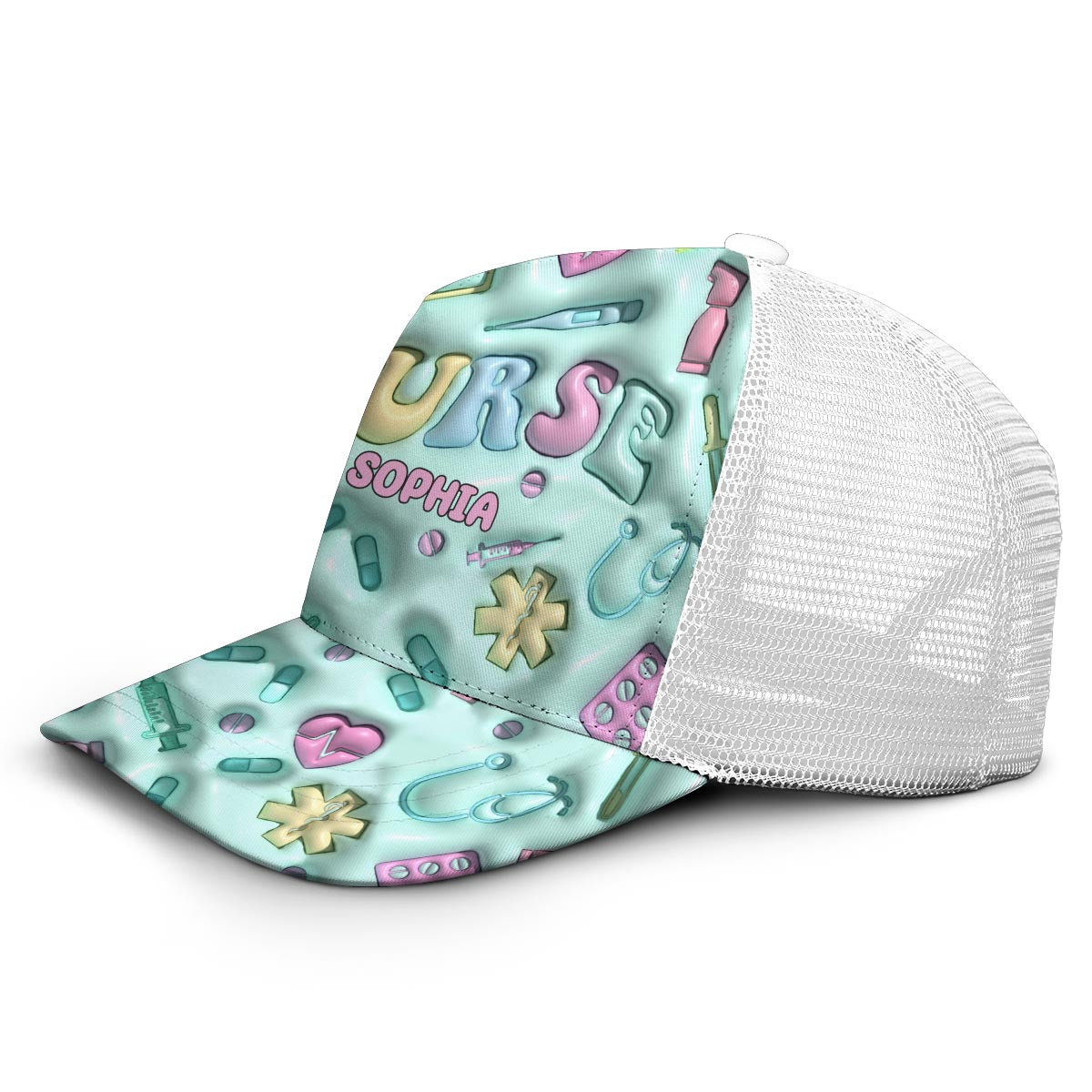 Nurse Life – Personalisierte Trucker-Mütze für Krankenschwestern