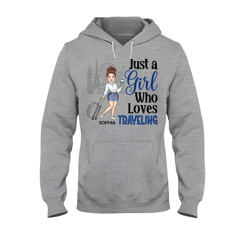Just A Girl Who Loves Cruising - Personalized Cruising T-shirt & Hoodie