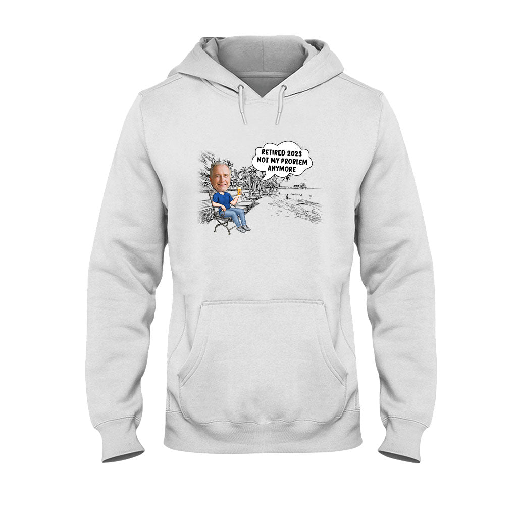 Not My Problem Anymore - Personalized Retired T-shirt & Hoodie