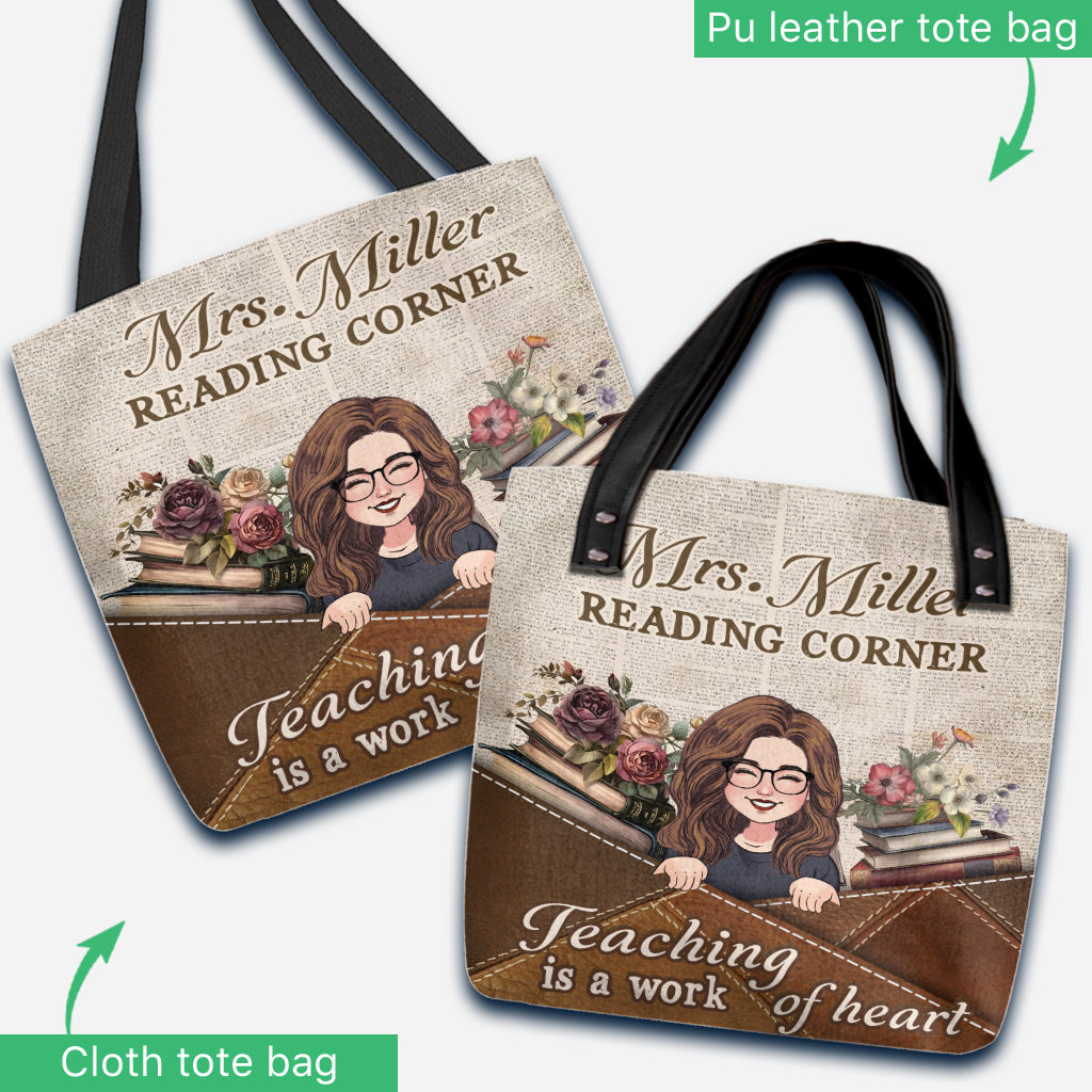 Lehren ist eine Herzensangelegenheit – Personalisierte Lehrertasche