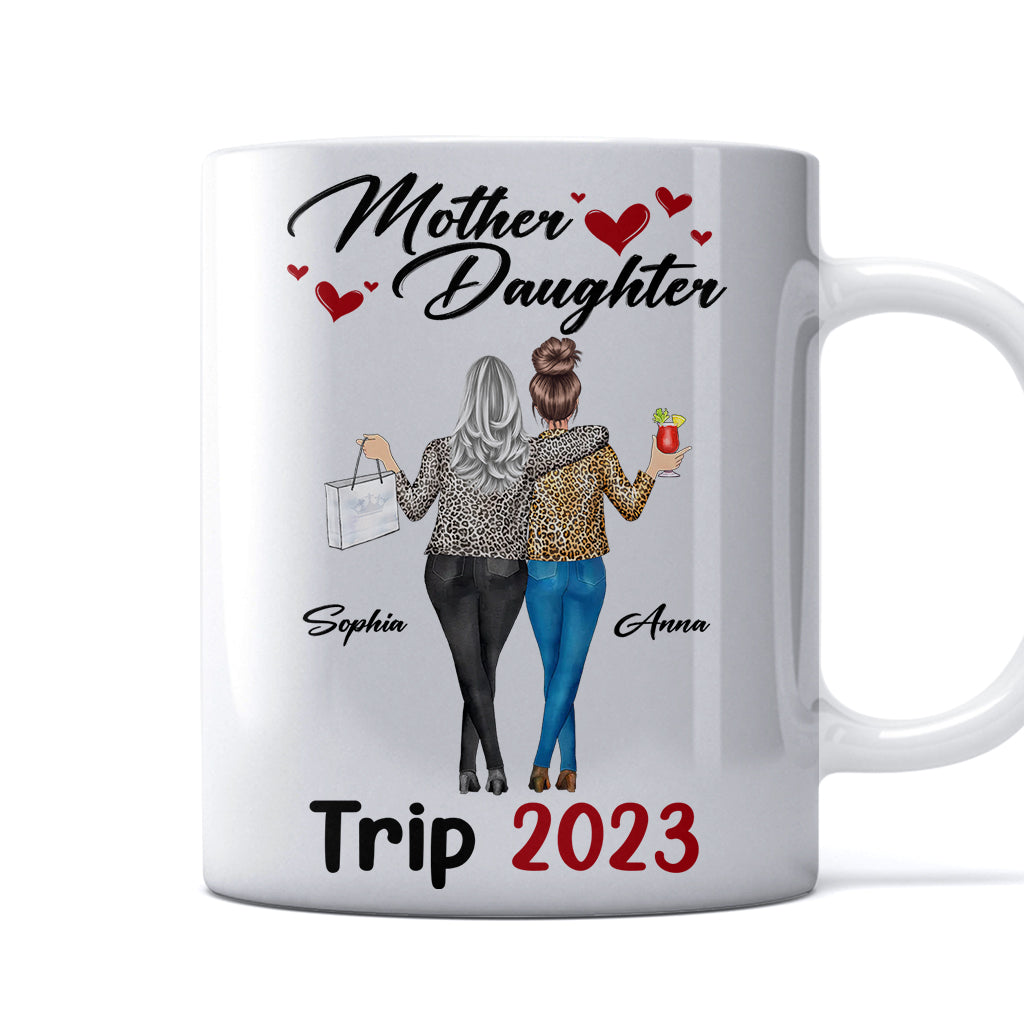 Mutter-Tochter-Reise – personalisierter Mutterbecher