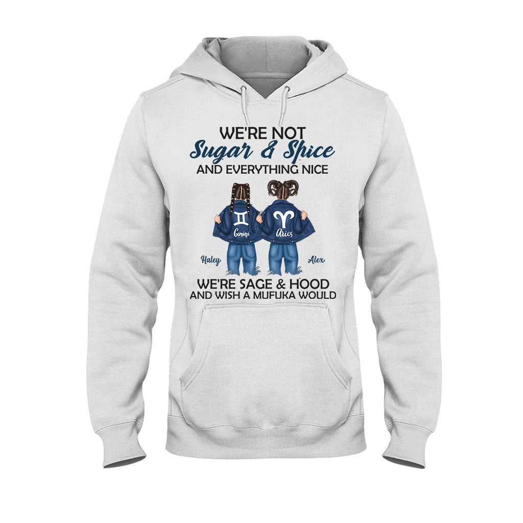 Gemeinsam im Ärger – Personalisiertes T-Shirt und Hoodie für beste Freundinnen