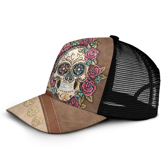 Zero F Given - Personalisierter Totenkopf-Truckerhut