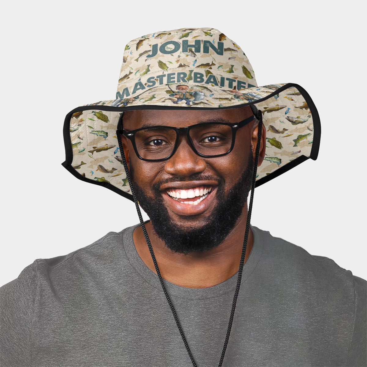 Master Baiter - Personalized Fishing Boonie Hat
