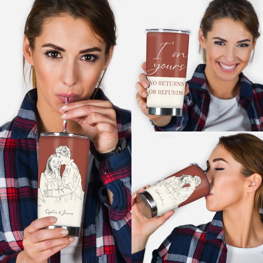 Ich gehöre dir – personalisierter Partner-Trinkbecher