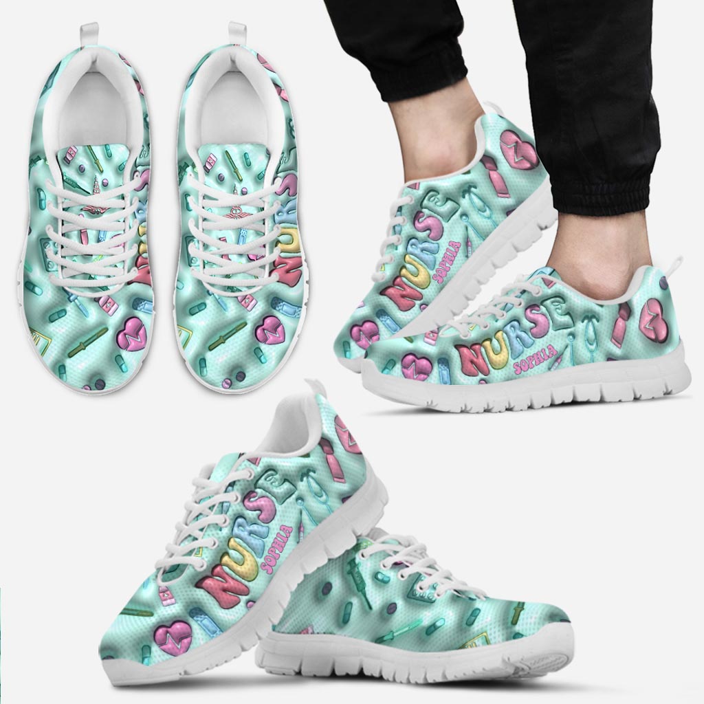 Nurse Life – Personalisierte Pflege-Sneaker