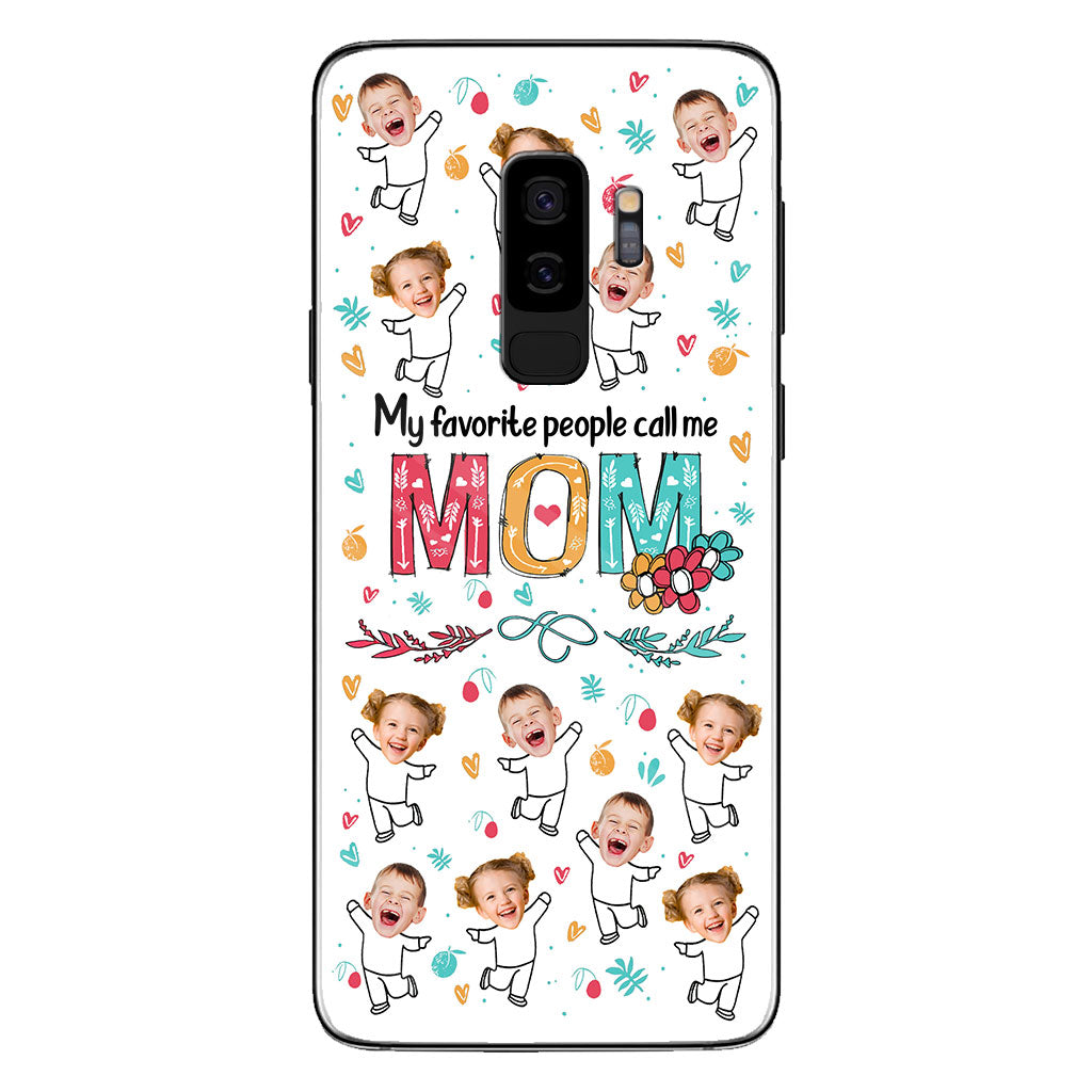 Meine Lieblingsmenschen nennen mich Nana – Geschenk für Oma, Mama – Personalisierte Handyhülle