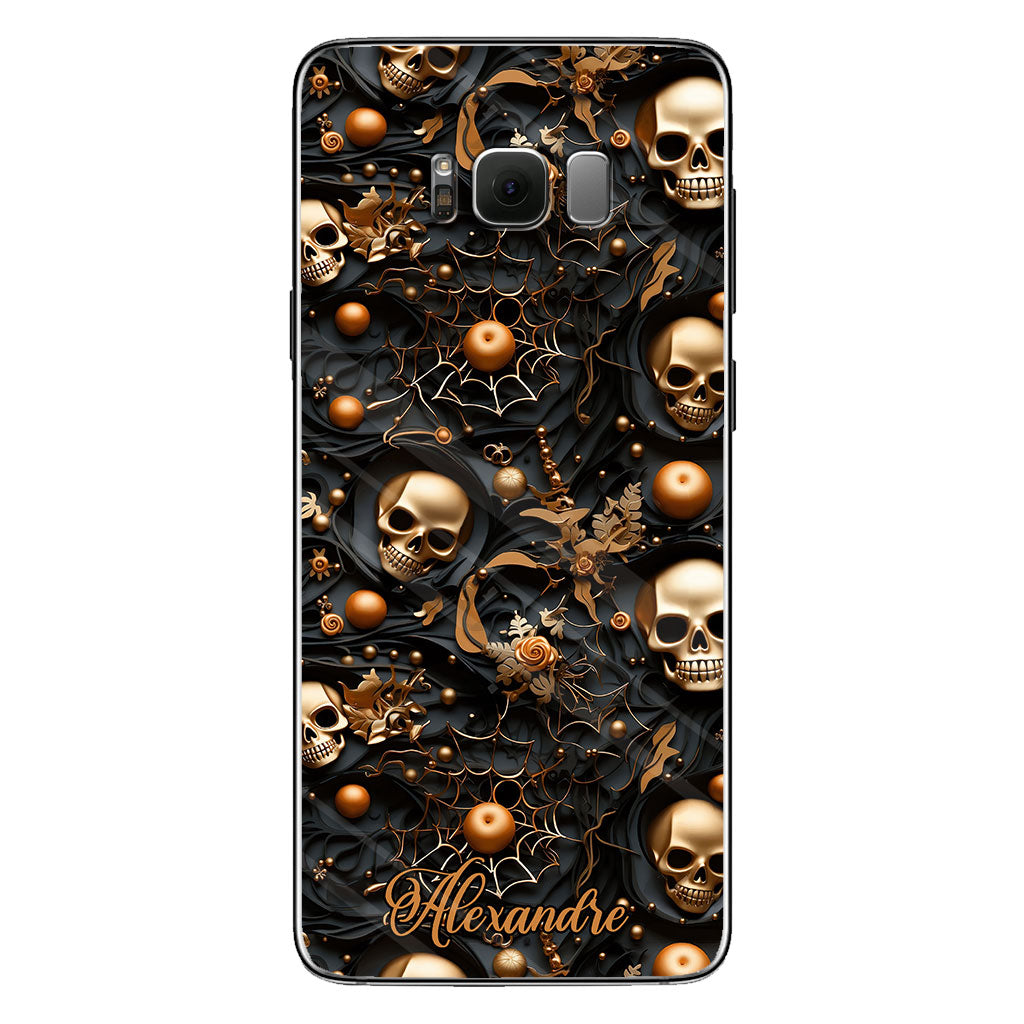 Gold Skull - Personalized Skull Phone Case