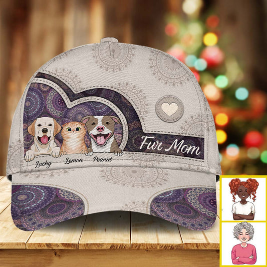 Hund/Katze/Fellmama/Fellpapa – Personalisierte klassische Hundekappe