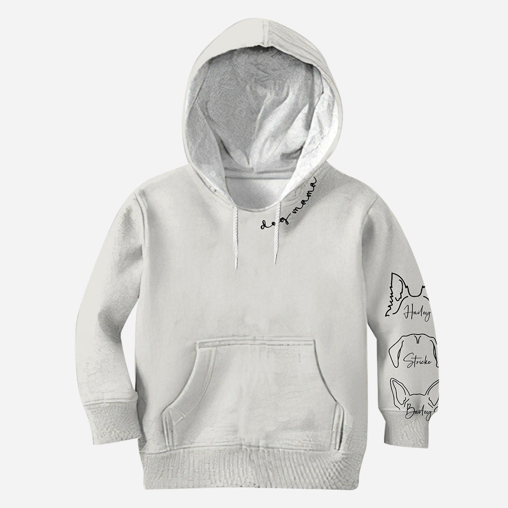 Hundemama - Personalisiertes T-Shirt mit Hundemotiv