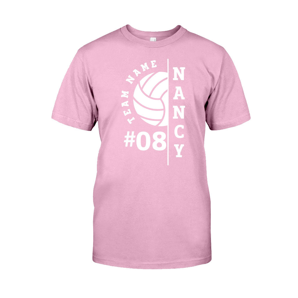 Volleyball lieben – Personalisiertes Volleyball-T-Shirt und Hoodie