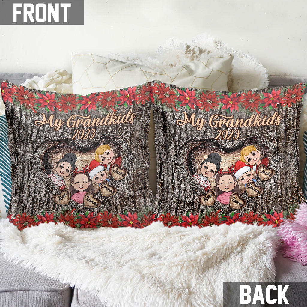 Meine Enkelkinder – Personalisiertes Oma-Kissen