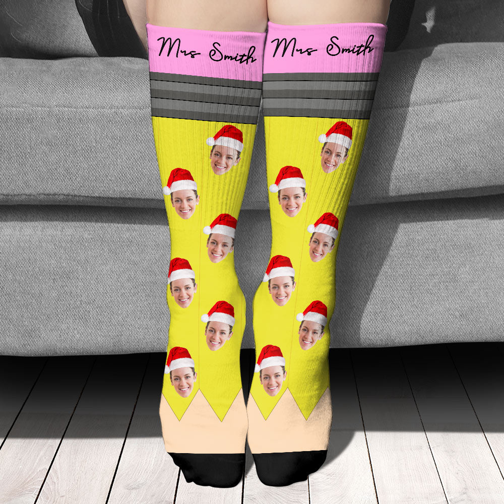 Teacher Life - Personalized Teacher Socks