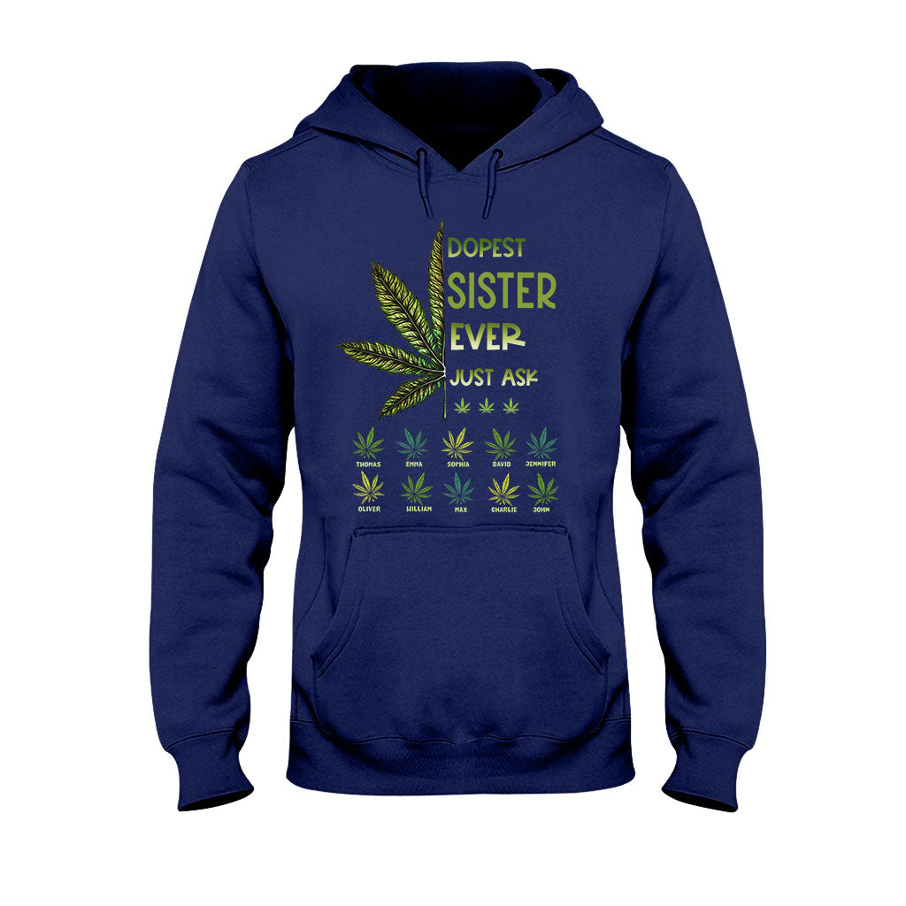 Der coolste Papa aller Zeiten – Geschenk für Papa, Oma, Opa, Mama, Onkel, Tante, Bruder, Schwester – Personalisiertes T-Shirt und Hoodie