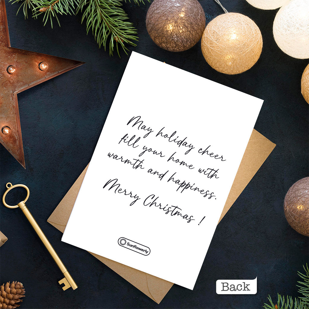 Beliebige Nachricht & Foto-Upload – Personalisierte Grußkarte