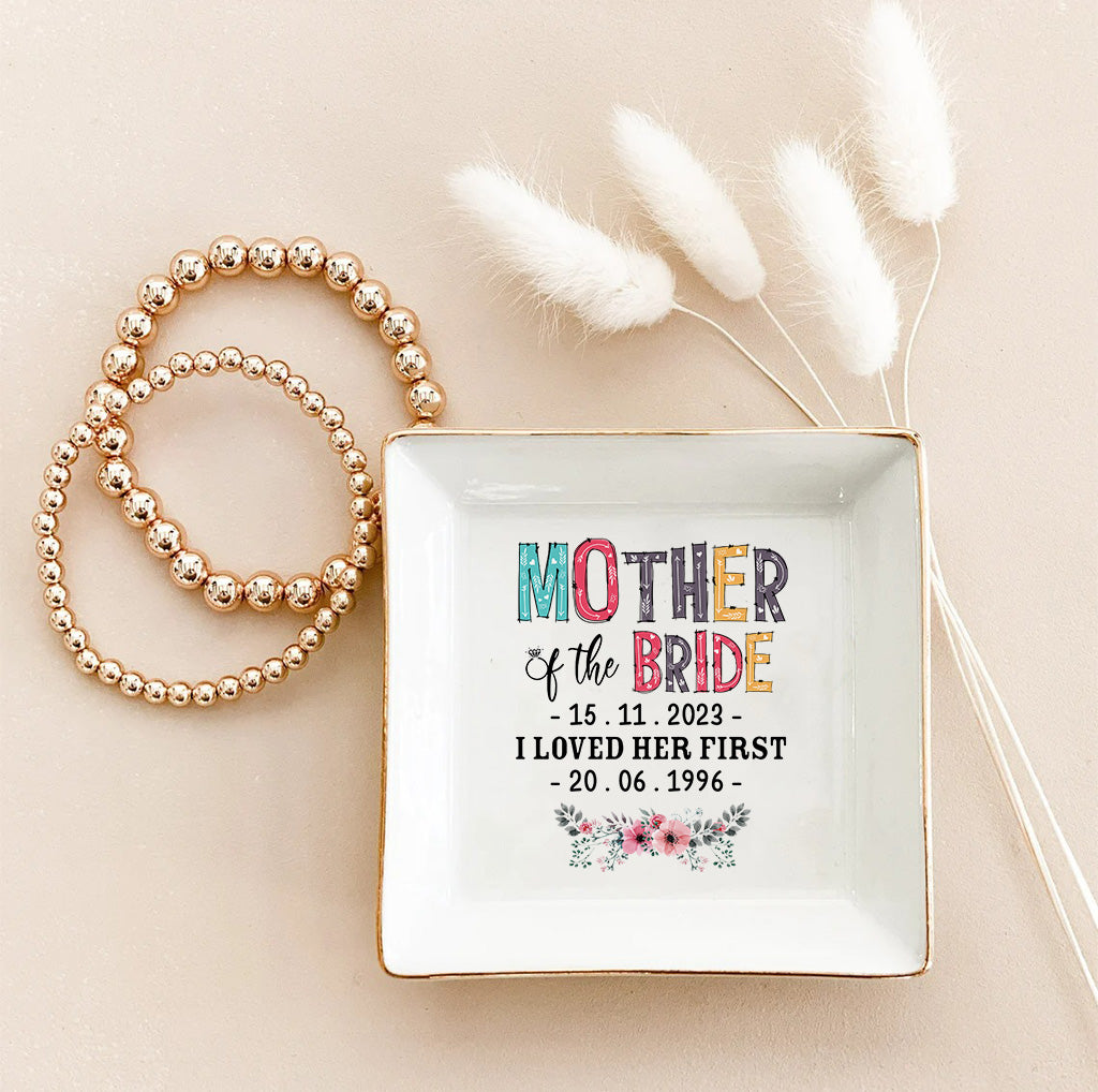 Mother Of The Bride - Personalized Mother Jewelry Dish