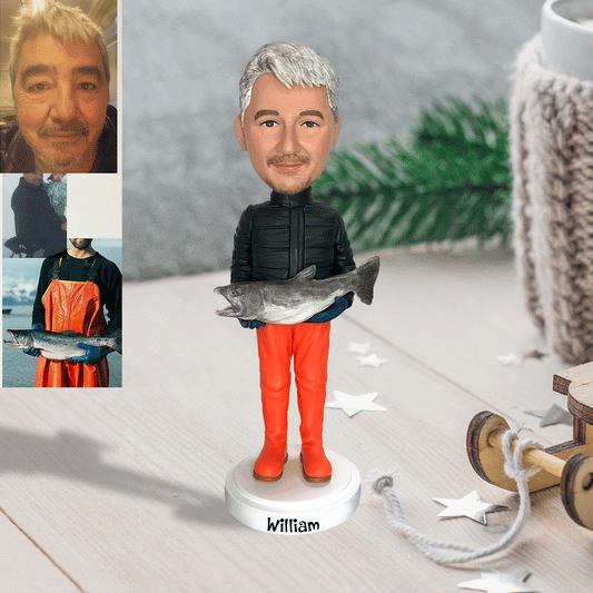 Angel-Wackelkopffigur – Personalisierte Angel-Wackelkopffigur