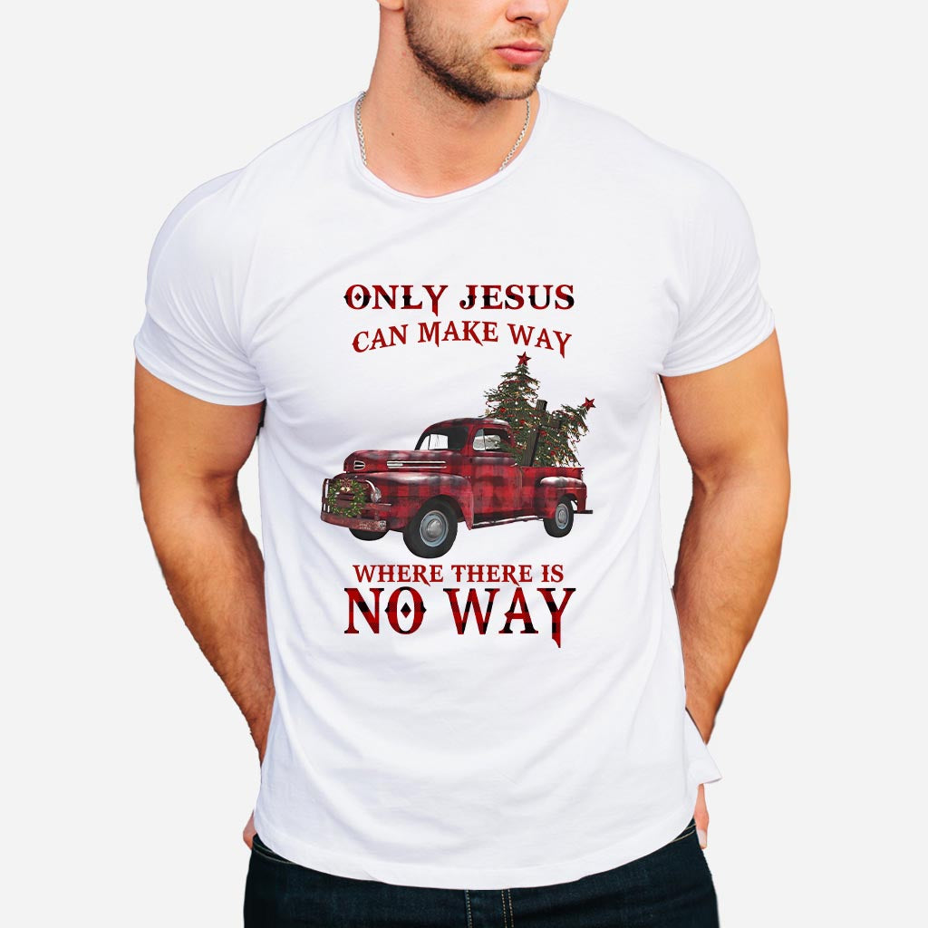 Nur Jesus kann den Weg ebnen – Christliches T-Shirt & Hoodie