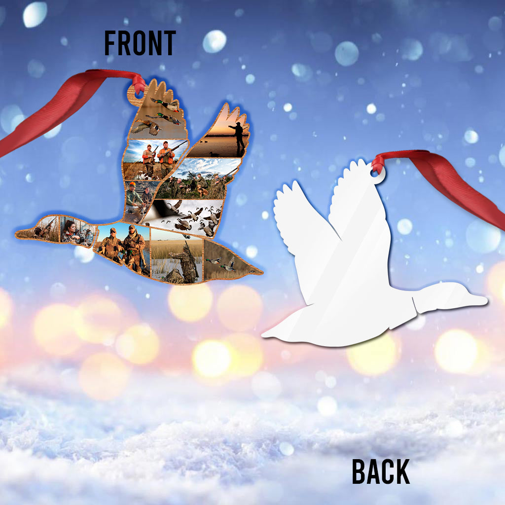 Entenjagd-Collage – Personalisierter Jagdschmuck