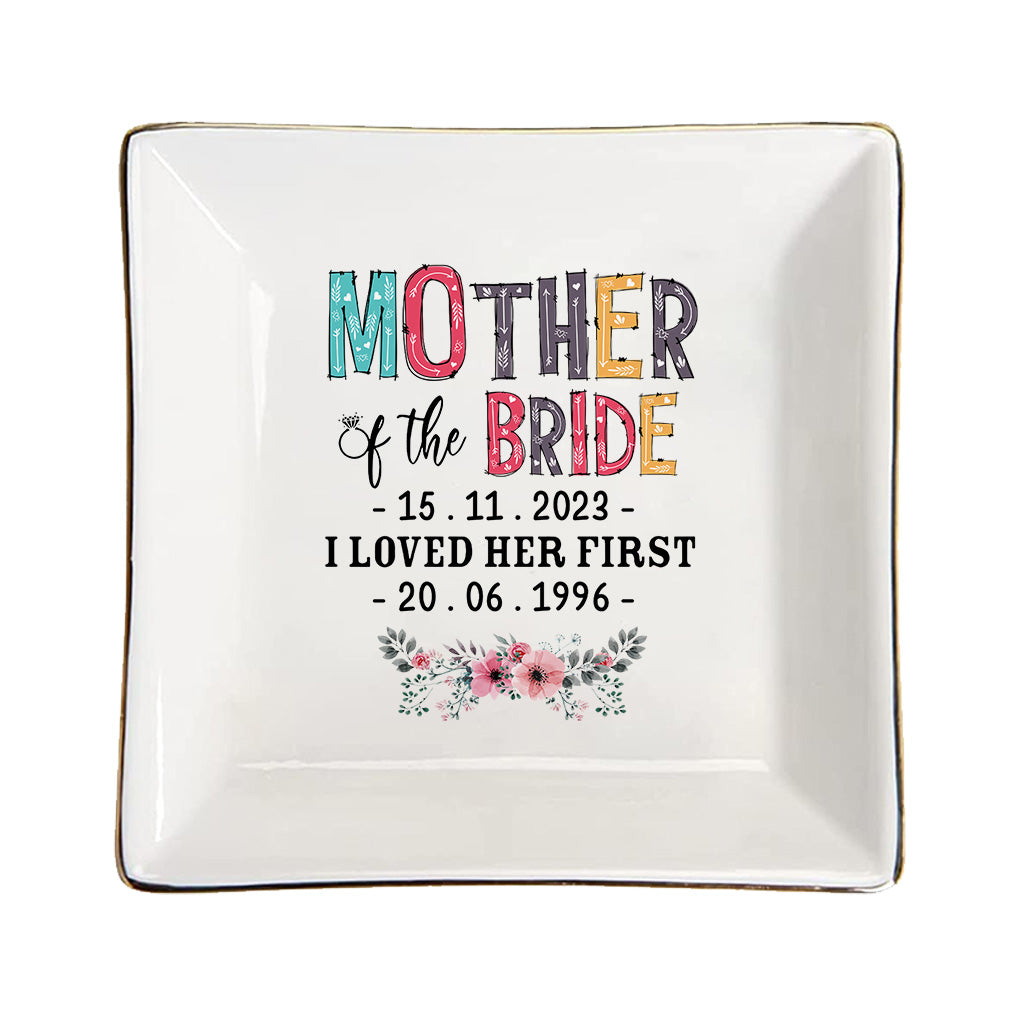 Mother Of The Bride - Personalized Mother Jewelry Dish