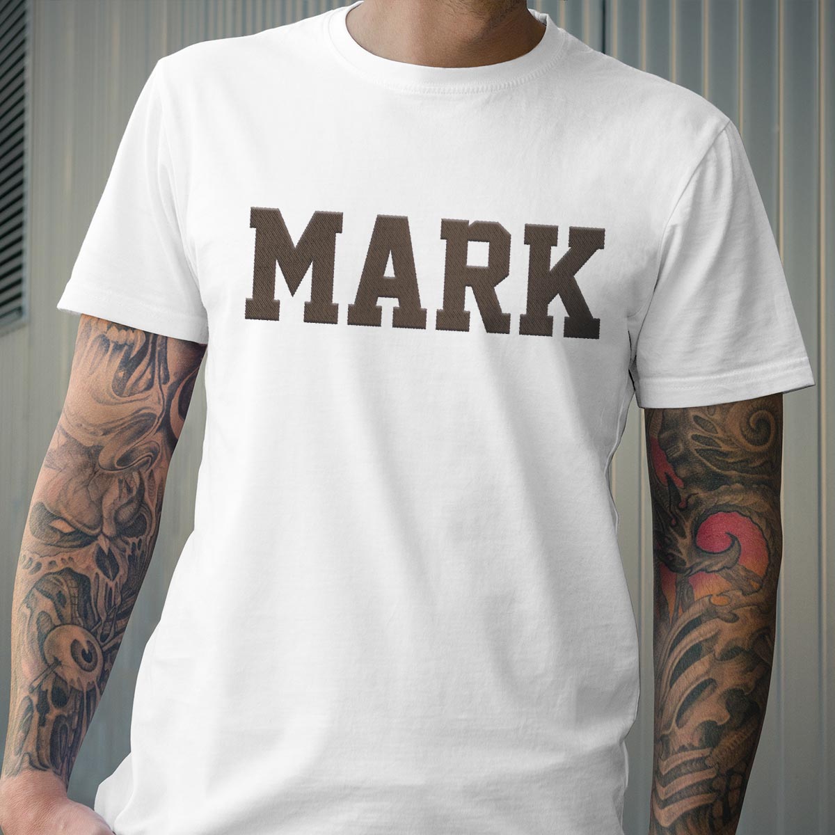 Custom Name - Personalized Uncle Embroidered T-shirt