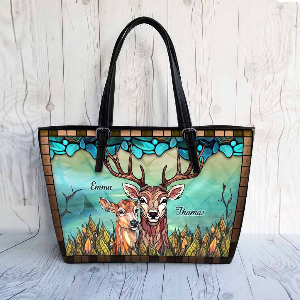 Du und ich, wir schaffen das – Personalisierte Jagdledertasche