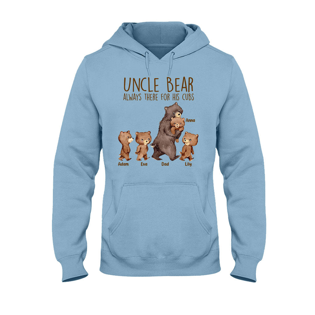 Papa Bear - Gift for dad, grandpa, uncle, brother - Personalized T-shirt And Hoodie