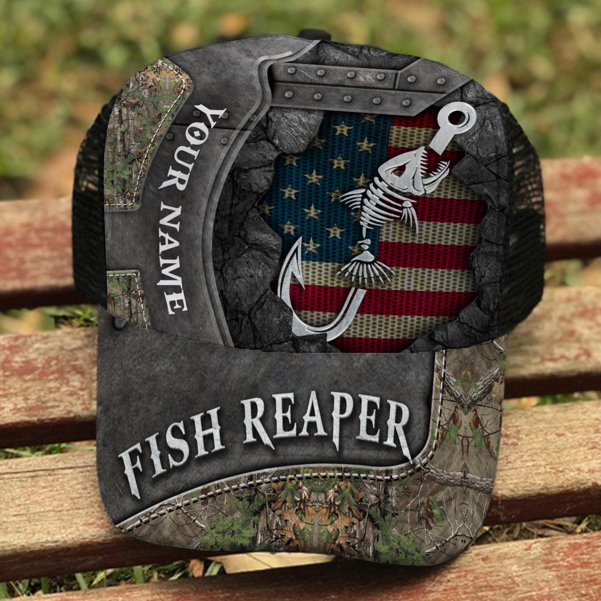 Fish Reaper - Personalized Fishing Trucker Hat