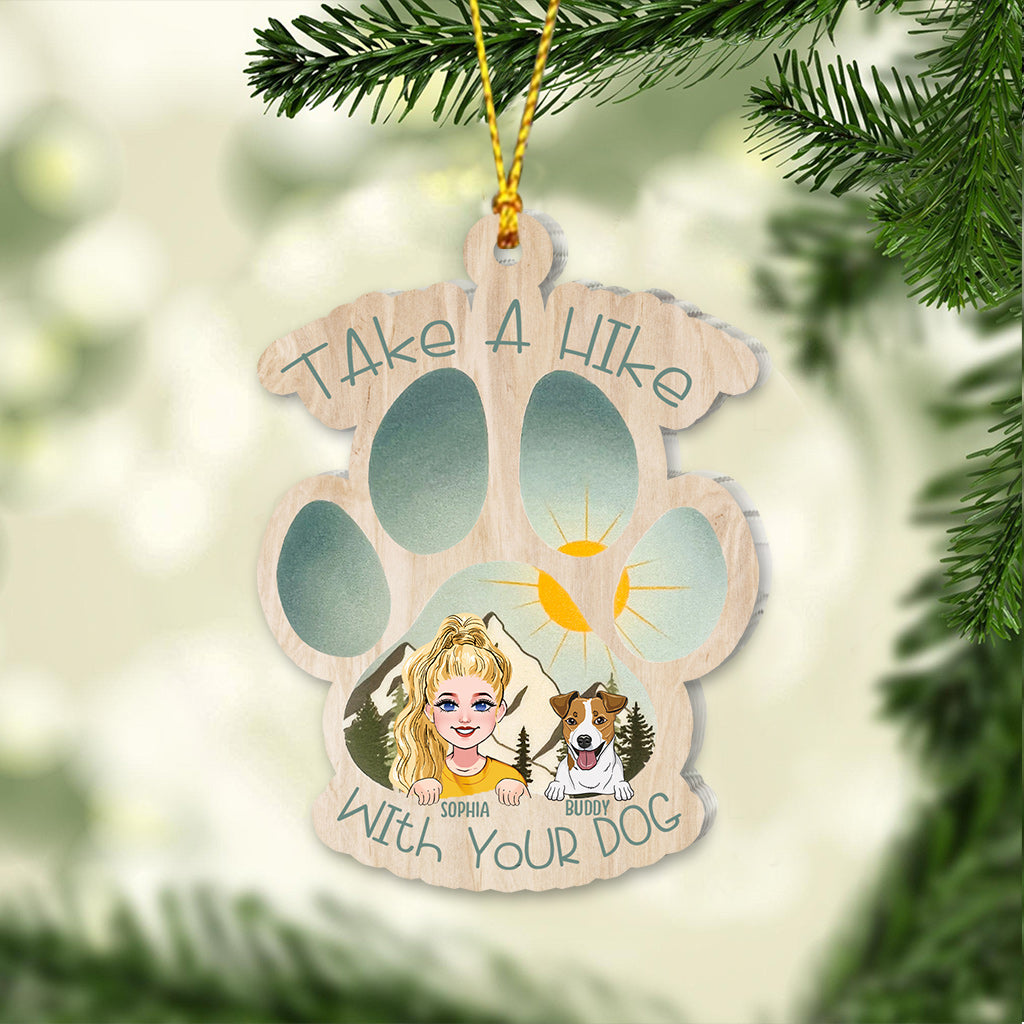 Take A Hike - Personalized Hiking Ornament